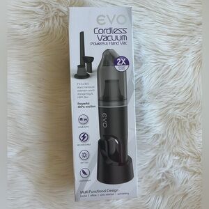 New! Evo Cordless powerful hand Vacuum with Attachments